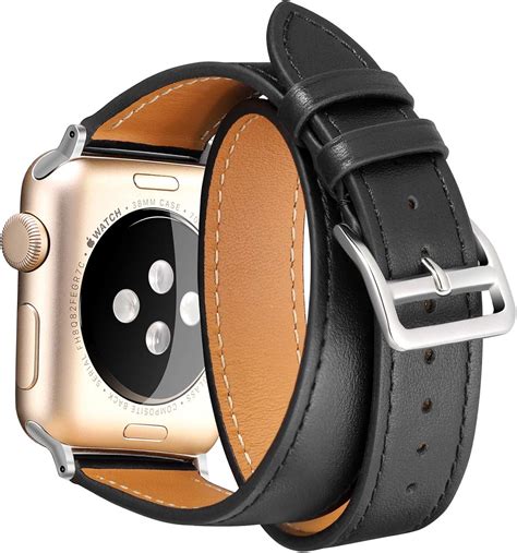 thin leather apple watch band